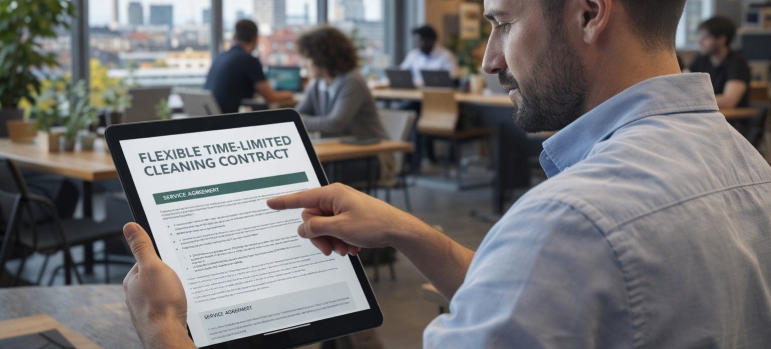 Regular cleaning vs. time-limited cleaning: Contracts & spring cleaning